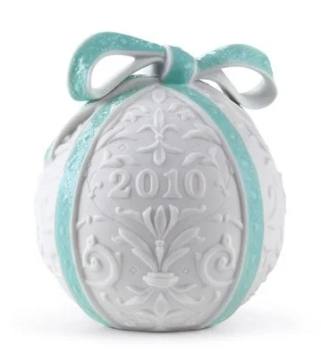 Christmas Ball 2010 Ornament by Lladro — Porcelain Figurine