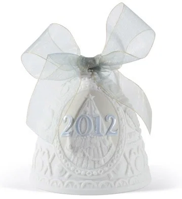 Christmas Bell 2012 Ornament by Lladro — Porcelain Figurine