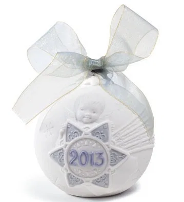 Christmas Ball 2013 Ornament by Lladro — Porcelain Figurine