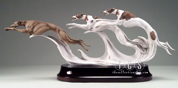 Dog Race - Ltd. Ed. 950 by Giuseppe Armani