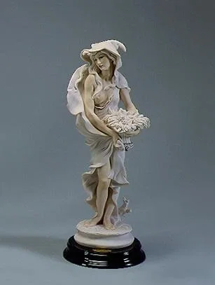 Winter-Lady With Cowl by Giuseppe Armani