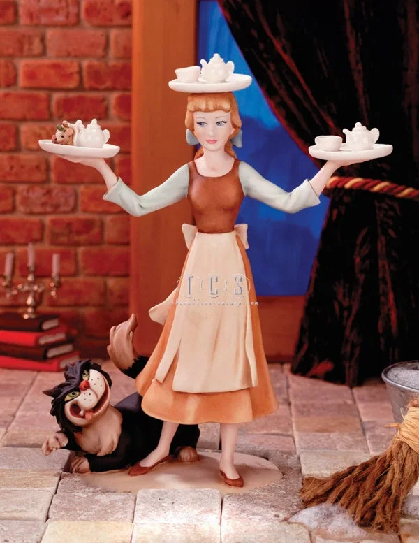 Cinderella In Rags by Giuseppe Armani — Sculpture