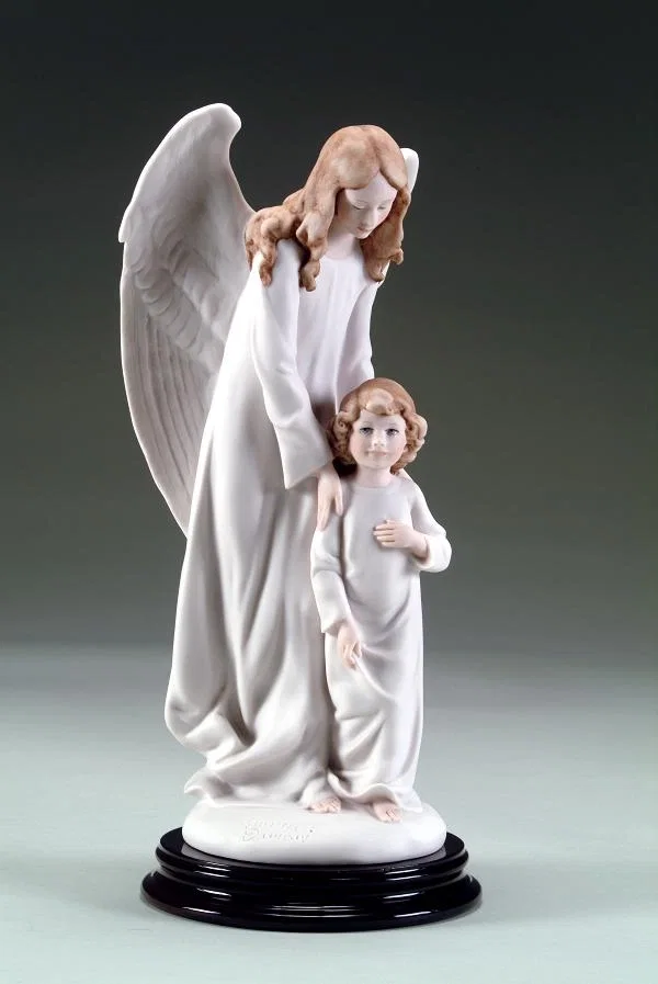 The Guardian Angel by Giuseppe Armani — Sculpture