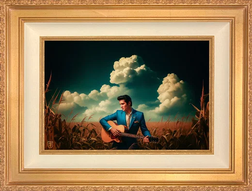 Peace In The Valley Wall Art By Francisco Caballero by Francisco Caballero