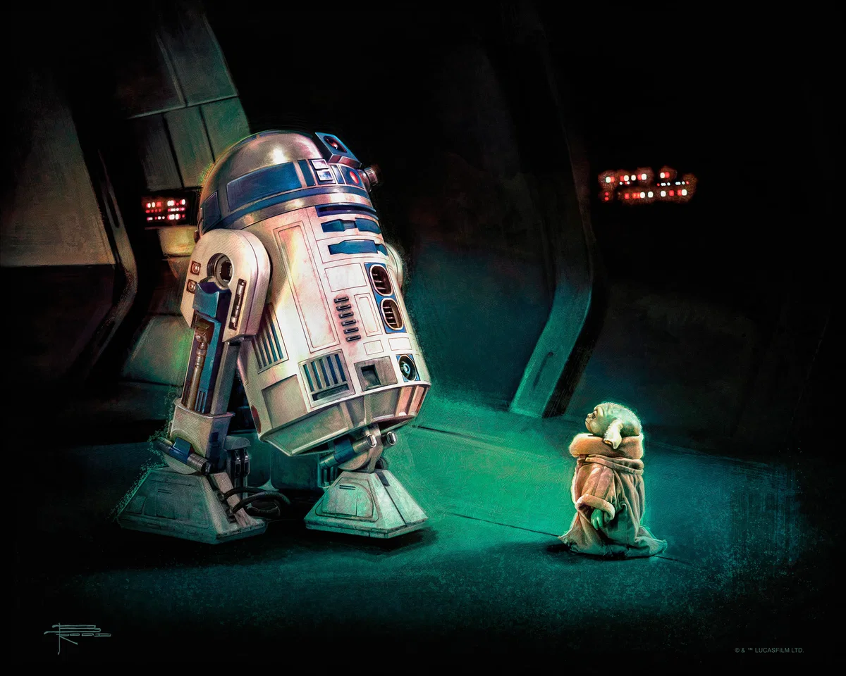 First Meeting Wall Art By Brian Rood Gallery Wrap by Brian Rood — Giclee On Canvas