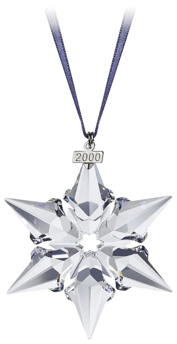 2000 Swarovski Snowflake Ornament by Swarovski Crystal — Crystal
