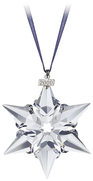 置物 SWAROVSKI CHRISTMAS ORNAMENTS 2000 2000 Annual CHRISTMAS ORNAMENT – Collect Crystal