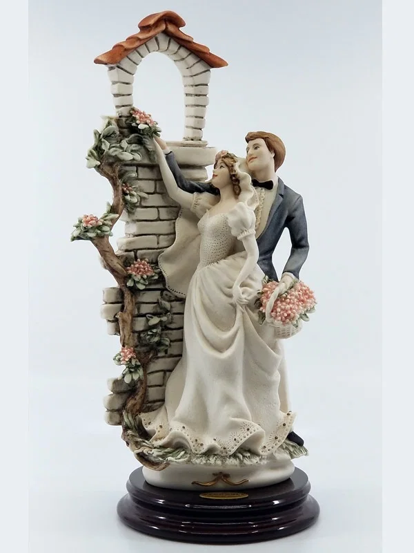 Love In Bloom-Wedding by Giuseppe Armani — Sculpture