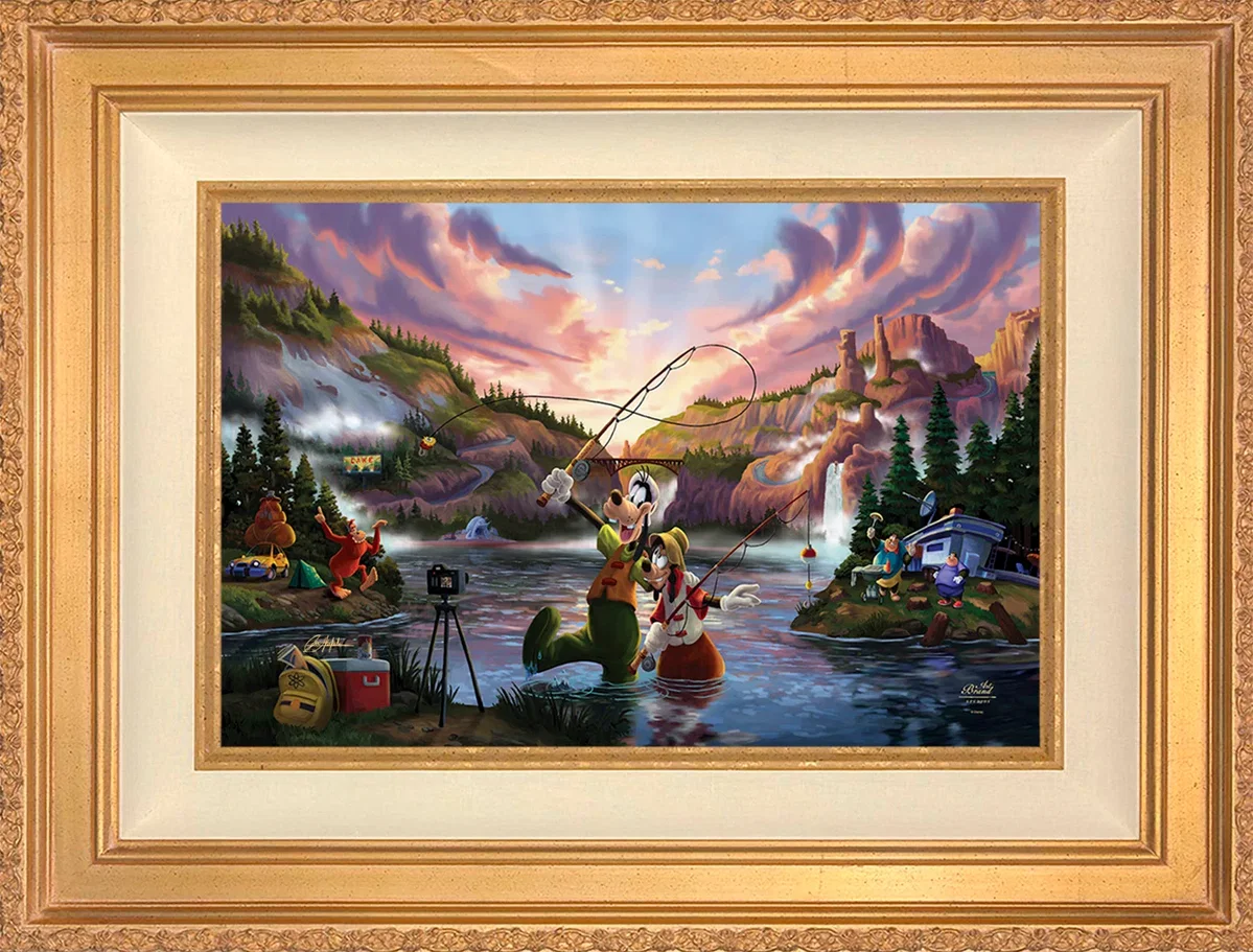Disney's A Goofy Movie Wall Art By Zac Kinkade by Zac Kinkade — Giclee On Canvas