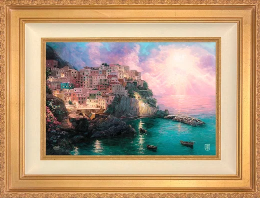 Manarola at Twilight Wall Art By Francisco Caballero by Francisco Caballero