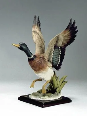 Flying Mallard by Giuseppe Armani — Sculpture