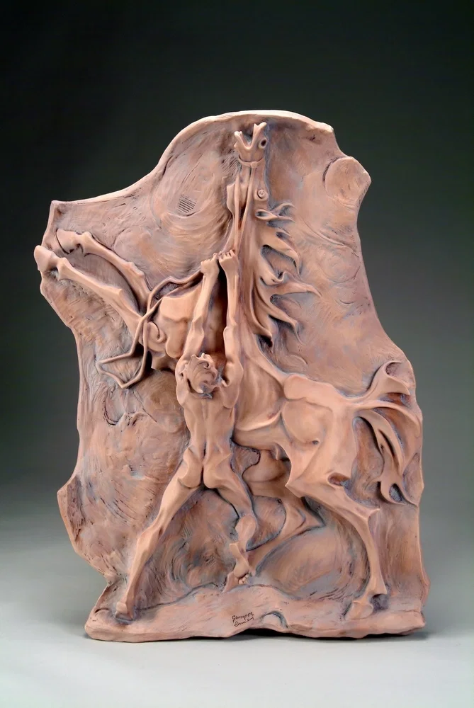 The Break In - Plaque Ltd Ed. 975 by Giuseppe Armani