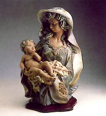 Woman And Child 1977-81 by Lladro — Porcelain Figurine