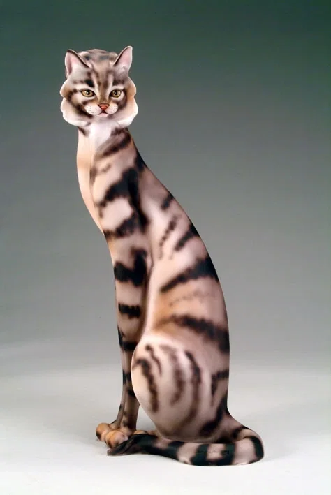 Cat - Large by Giuseppe Armani