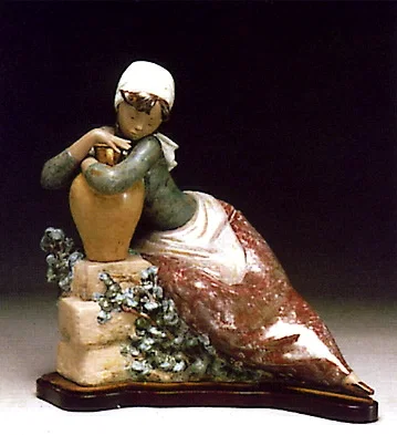 Water Carrier 1977-85 by Lladro — Porcelain Figurine
