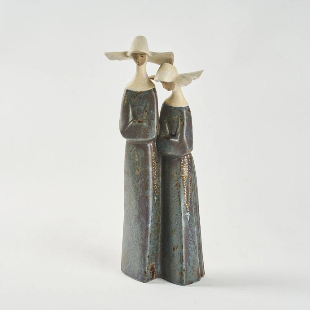 Nuns 1977-2000 by Lladro — Porcelain Figurine