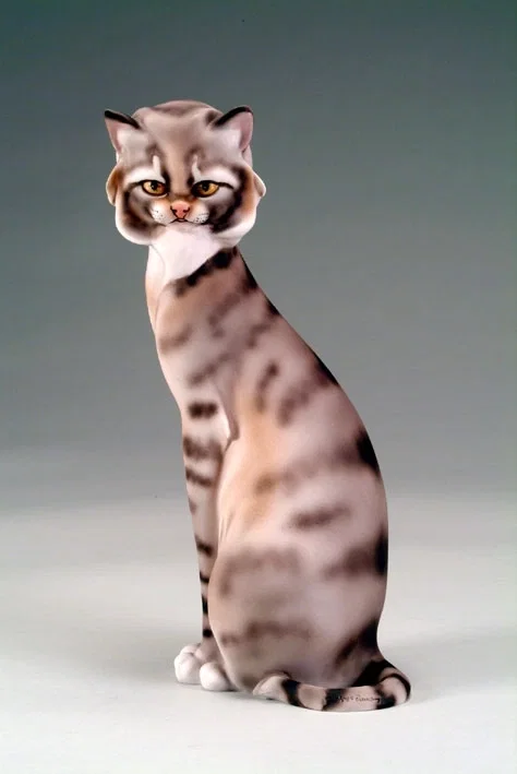 Cat - Small by Giuseppe Armani
