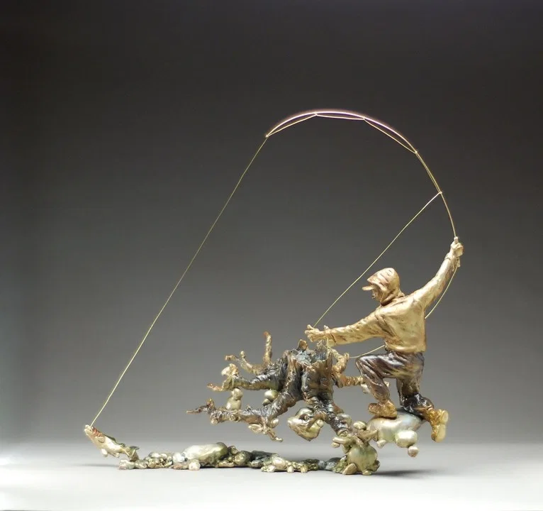 The Strike by Mark Hopkins — Bronze Sculpture