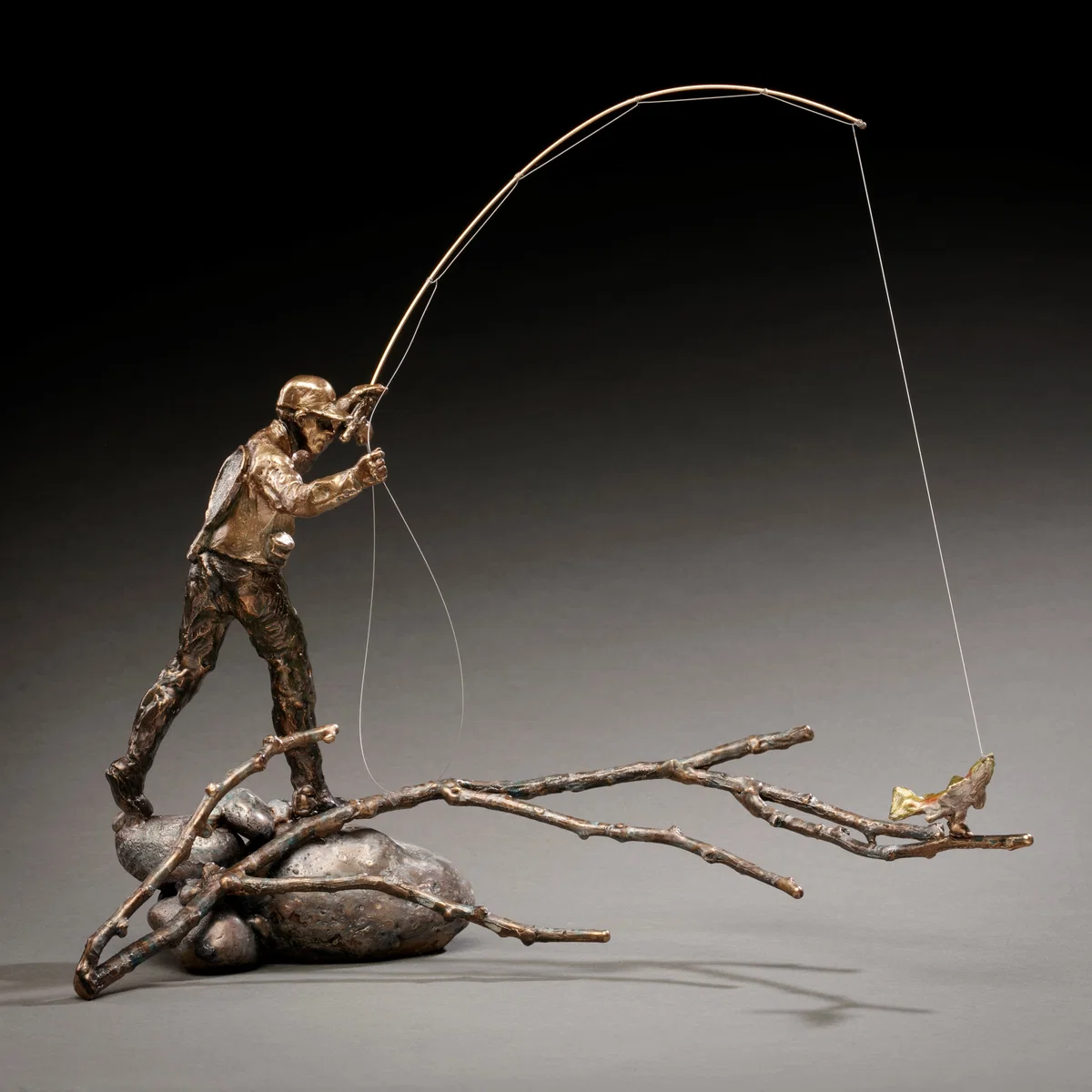 North Fork by Mark Hopkins — Bronze Sculpture