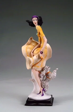 Playful Dog - 2007 Members Only Figurine by Giuseppe Armani