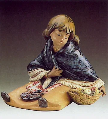 Oriental Fruit Vendor 1985-94 *** by Lladro — Porcelain Figurine