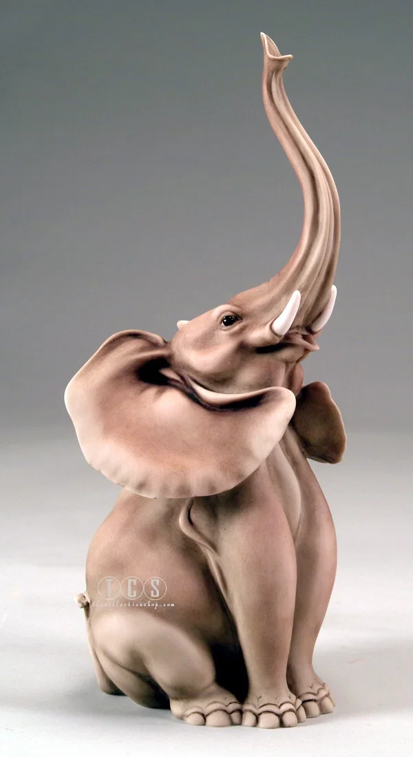 Elephant - Medium by Giuseppe Armani — Sculpture