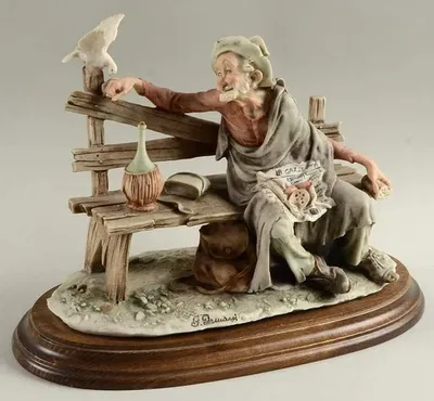 Giuseppe Armani - Tramp Feeding Dove