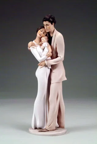 The Family by Giuseppe Armani — Sculpture