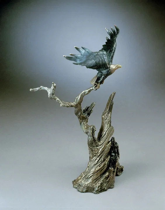 Taking Flight by Mark Hopkins — Bronze Sculpture