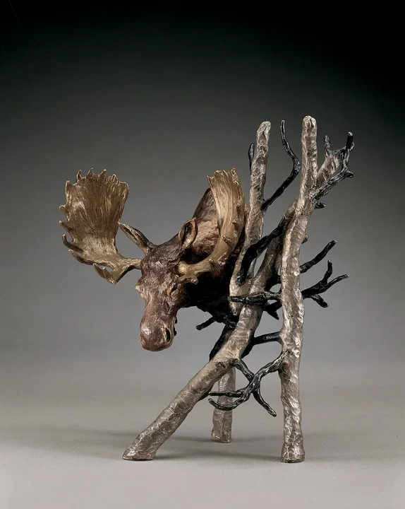Solitude (small) by Mark Hopkins — Bronze Sculpture
