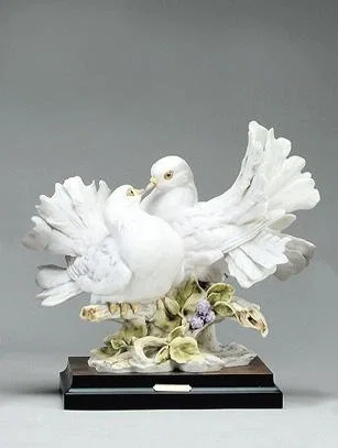 Pair Of Doves by Giuseppe Armani