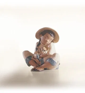 Lladro - Boy's Best Friend