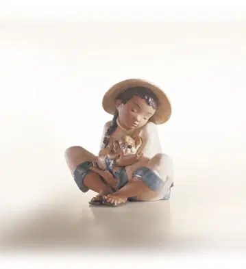 Lladro - Boy's Best Friend
