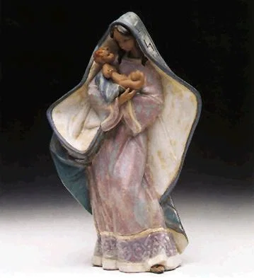Adoring Mother 1993-99 by Lladro — Porcelain Figurine