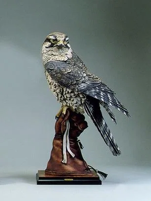 The Falconer by Giuseppe Armani — Sculpture