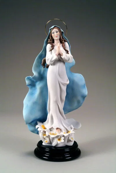 Madonna With Lilies by Giuseppe Armani
