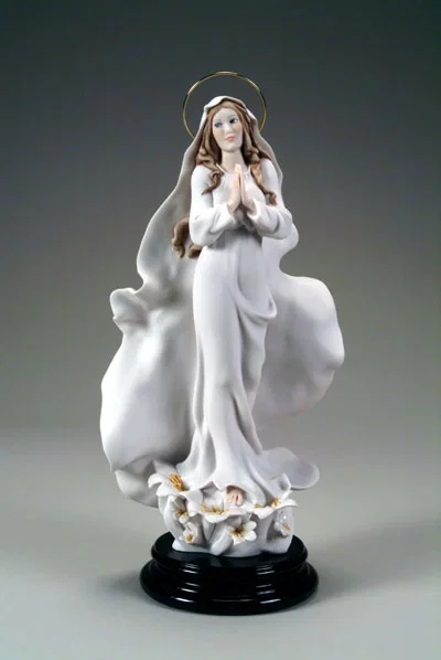 Madonna With Lilies by Giuseppe Armani
