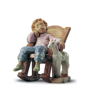 All Tuckered Out 1995-2001 by Lladro — Porcelain Figurine