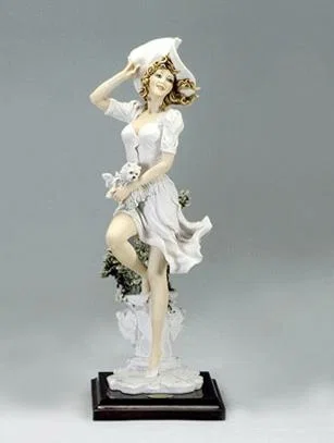Autumn-Falling Leaves by Giuseppe Armani — Sculpture