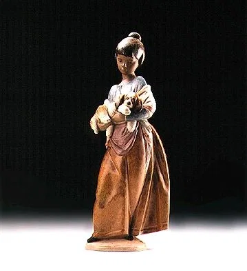 Pampered Puppy 1997-2000 by Lladro — Porcelain Figurine
