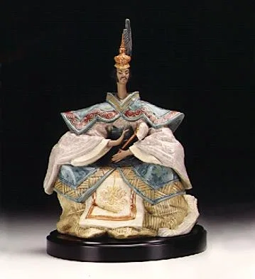 Emperor (coloured) 1998-2000 by Lladro — Porcelain Figurine