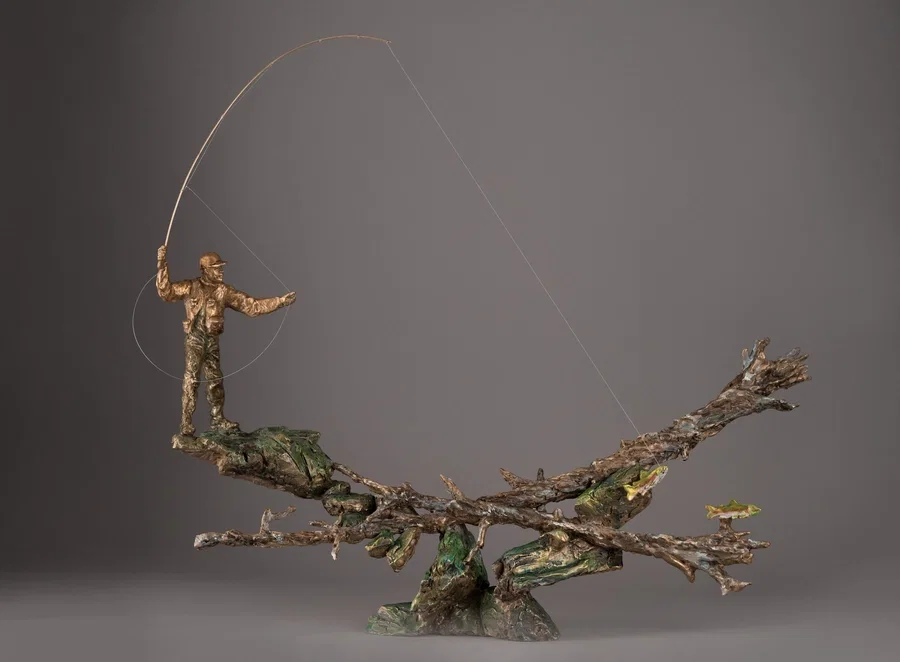 Hidden Rainbow by Mark Hopkins — Bronze Sculpture