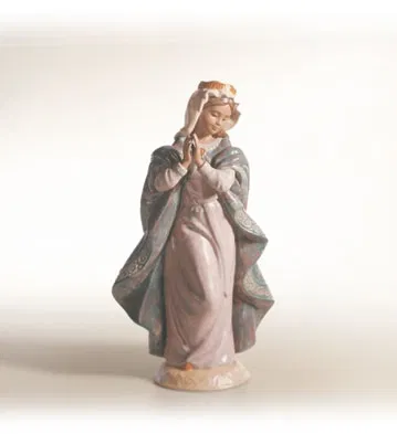 Young Mary by Lladro — Porcelain Figurine
