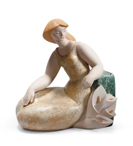Lladro - Lady With Lilies I