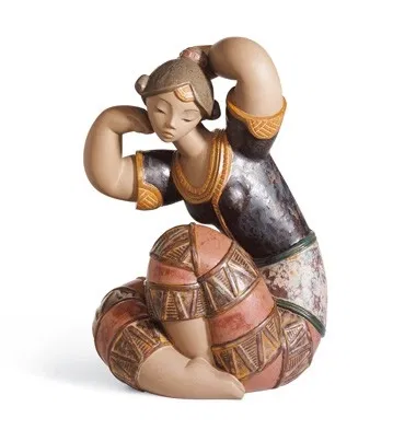 Young Indian I by Lladro — Porcelain Figurine
