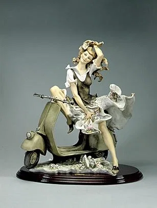 Roman Holiday Signed By Giuseppe Armani by Giuseppe Armani — Sculpture