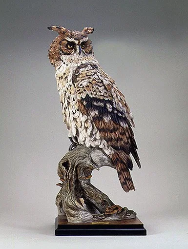Wisdom - Owl by Giuseppe Armani