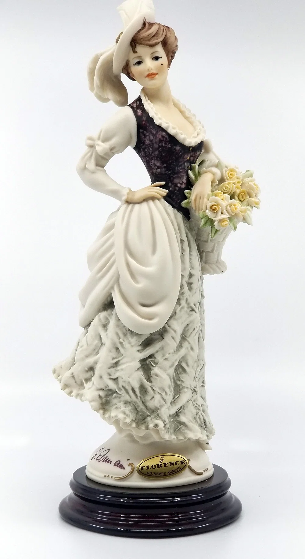 Little Flower Hand Signed by Giuseppe Armani — Sculpture