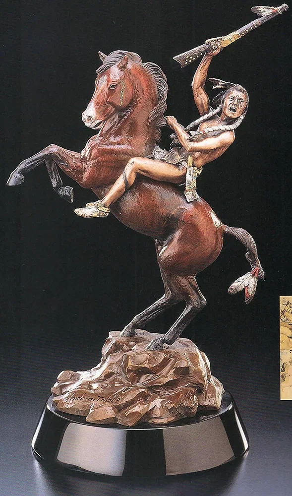 Mixed media sculptures