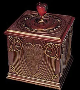 Heart Treasures Box by Ebony Visions